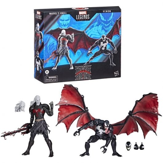 Hasbro Original Spider-Man Knull und Venom 60. Jubiläum Doppelfigurenpaket