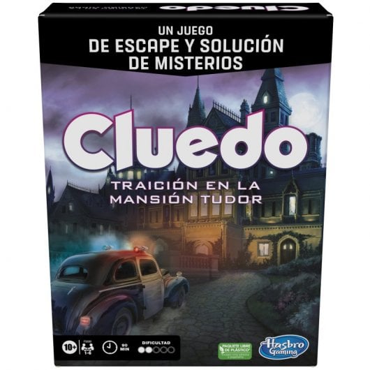 Hasbro Gaming Cluedo Traición en la Mansión Tudo