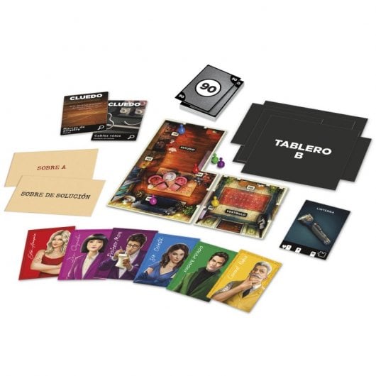 Hasbro Gaming Cluedo Traición en la Mansión Tudo