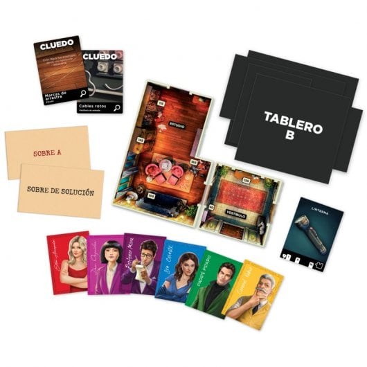 Hasbro Gaming Cluedo Traición en la Mansión Tudo