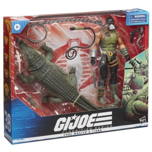 Hasbro Original G.i. Joe Classified Series Croc Master & Fiona