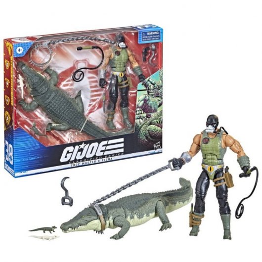 Hasbro Original G.i. Joe Classified Series Croc Master & Fiona