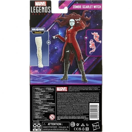 Hasbro Original Avengers Marvel Legends Series Bruja Escarlata Zombi