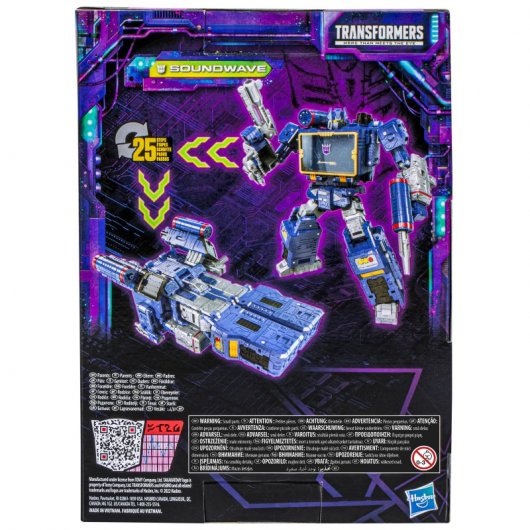 Hasbro Original Transformers Generations Legacy Soundwave Clase Viajero