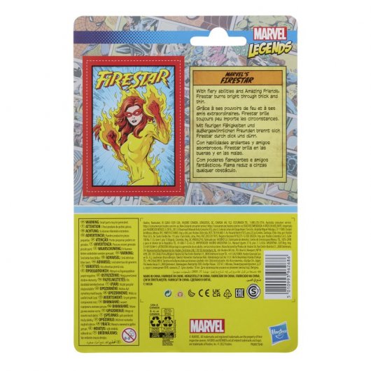 Hasbro Original Marvel Legends Firestar Retro 375