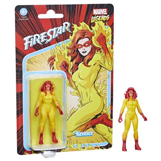 Hasbro Original Marvel Legends Firestar Retro 375
