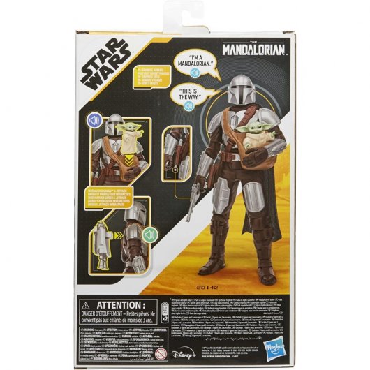 Hasbro originale Star Wars Azione galattica The Mandalorian e Grogu