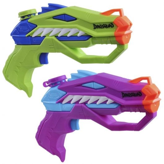 Hasbro Original Nerf Super Soaker Dinosquad Set Doble Raptor Surge ...