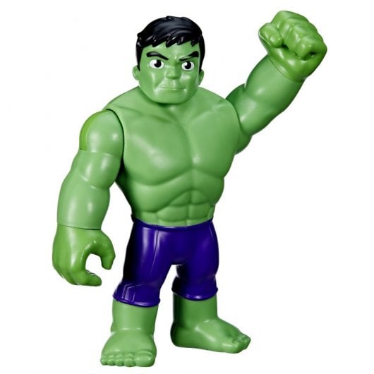 Marvel Spidey e I Suoi Fantastici Amici - Action figure Mega di Hulk, action figure da 22.5 cm, giocattolo per età prescolare dai 3 anni in su