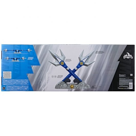 Hasbro Original Power Rangers Lightning Collection Mighty Morphin Ranger's Power Spear Bleu