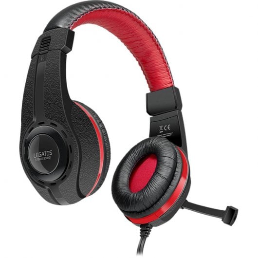 Speedlink Legatos Auriculares Gaming Negro/Rojo