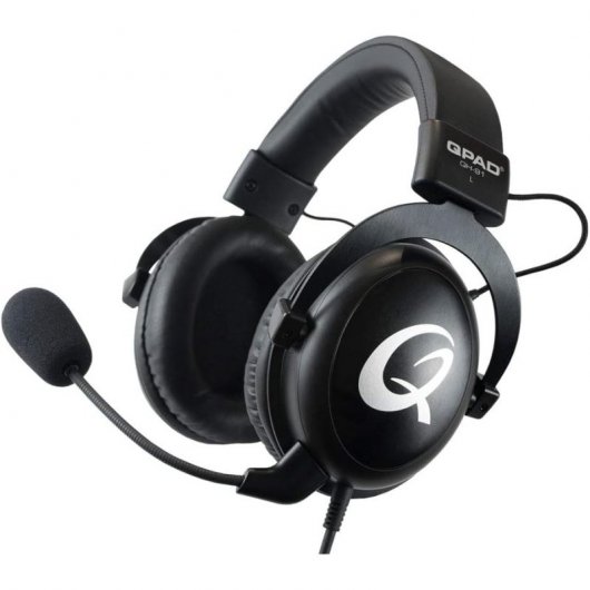 QPAD QH-91 Casque Avec fil Arceau Jouer Noir