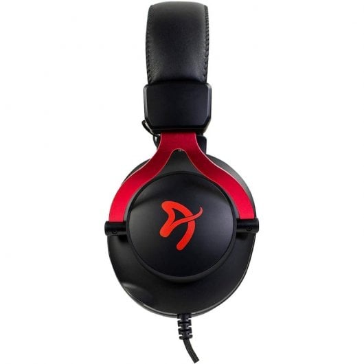 Arozzi Aria Casque Avec fil Arceau Jouer Noir, Rouge