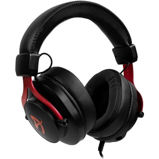Arozzi Aria Casque Avec fil Arceau Jouer Noir, Rouge