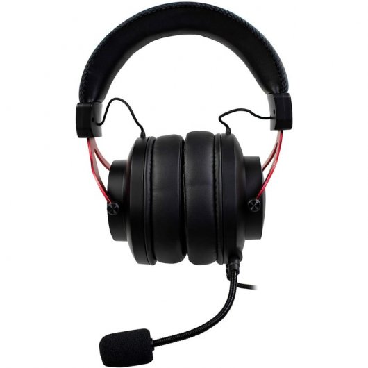 Arozzi Aria Casque Avec fil Arceau Jouer Noir, Rouge