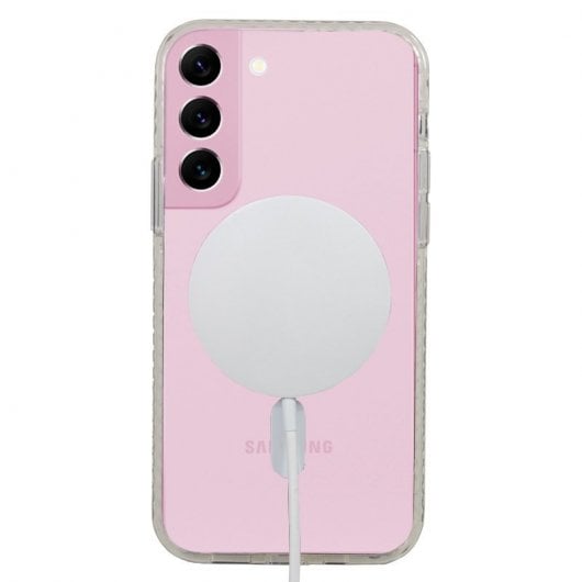 Cool Capa magnética transparente para Samsung S916 Galaxy S23 Plus
