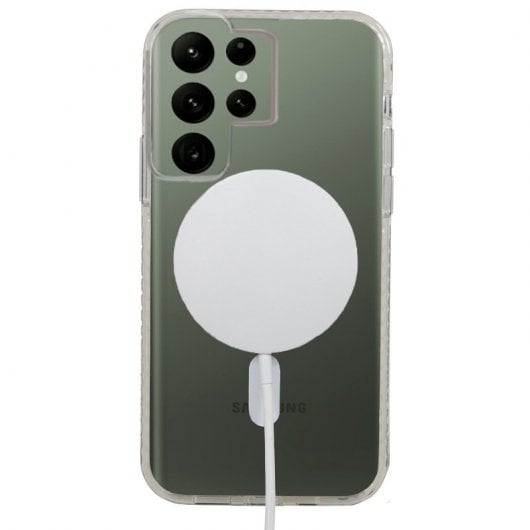 Coole transparente magnetische Hülle für Samsung S918 Galaxy S23 Ultra
