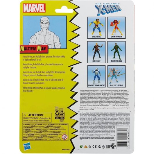 Hasbro Original Marvel Legends Figura Clásica de Multiple Man