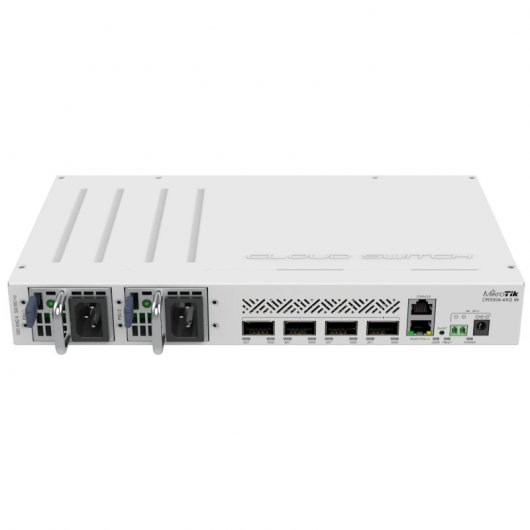 Switch MikroTik CRS504-4XQ-IN 4 porte QSFP28 + 1 porta Ethernet 3 porte PoE