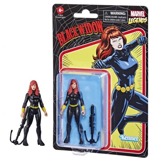Hasbro Original Marvel Legends Rétro 375 Veuve Noire