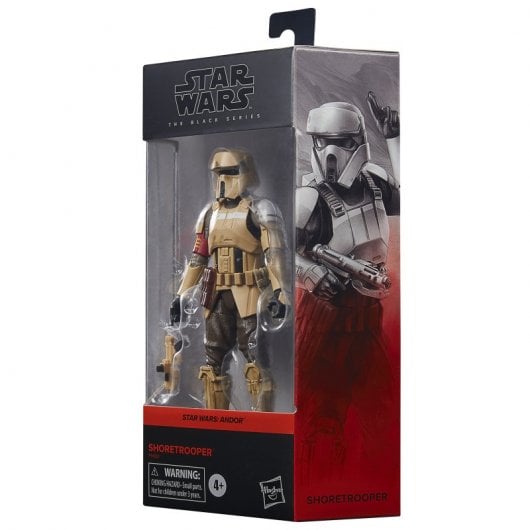 Figura originale Hasbro di Shoretrooper di Star Wars The Black Series