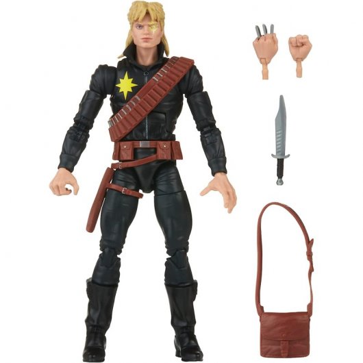 Figura originale Hasbro Marvel Legends Classic Longshot