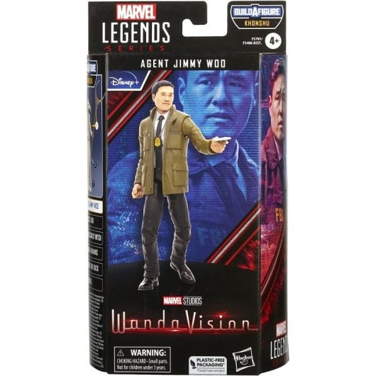 Agente originale Hasbro Marvel Legends Avengers Jimmy Woo