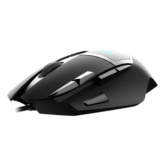 Mouse da gioco Tempest X4 Steward RGB 4000 DPI Nero