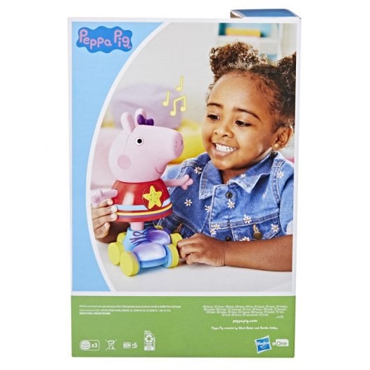 Hasbro Original Peppa Pig Peppa Canta y Patina
