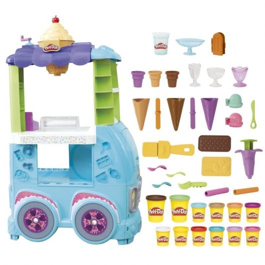 Hasbro Original Play-Doh Kitchen Creations Camión de Helados