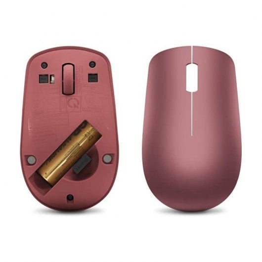 Lenovo 530 Ratón Óptico Inalámbrico 1200 DPI Rojo