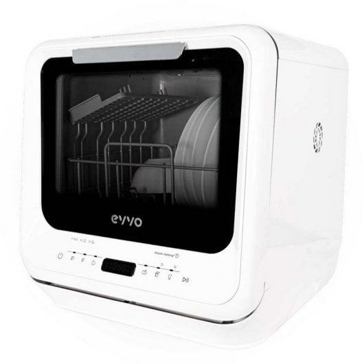 Evvo Home Mini D Trip Lavavajillas Portátil sin Instalación Capacidad 2 Cubiertos G Blanco