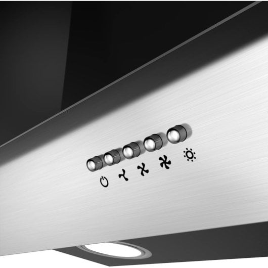 Ciarra CBCB6736C Campana Decorativa Inclinada 60cm Acero Inoxidable