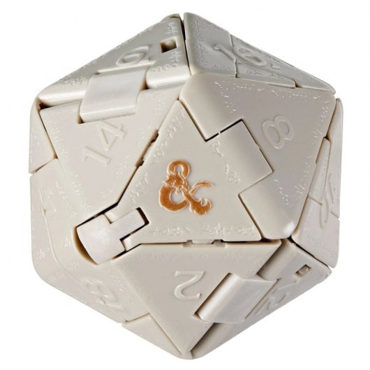 Hasbro Original Dungeons & Dragons Honor Among Thieves Dicelings Wandelbare Würfel Weißer Eulenbär