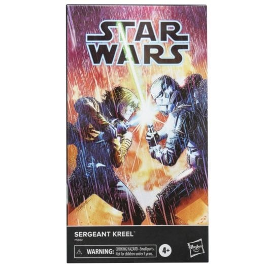 Figura Star Wars The Black Series Sargento Kreel 15cm articulada con 2 accesorios
