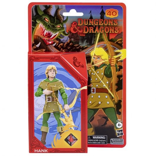 Hasbro Original Dragones y Mazmorras Serie Animada Clásica Hank