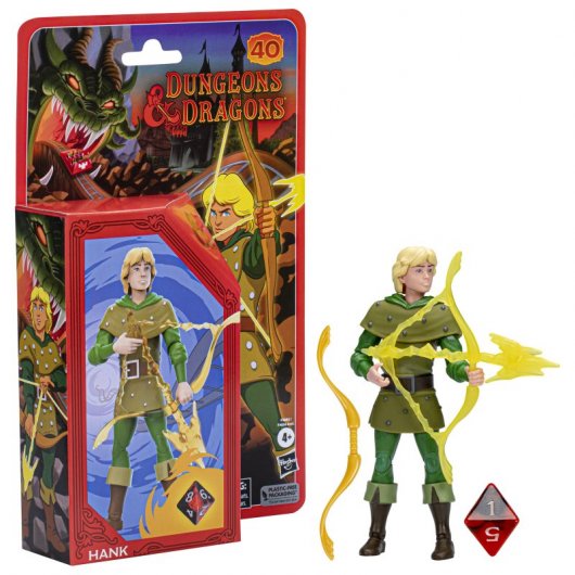 Hasbro Original Dragones y Mazmorras Serie Animada Clásica Hank