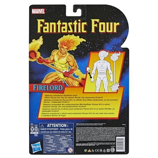 Hasbro Original Marvel Legends Figura Firelord