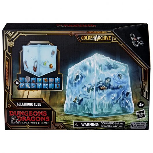 Hasbro Original Dragones y Mazmorras Archivo Dorado Cubo Gelatinoso
