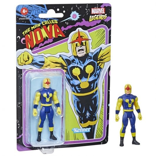 Hasbro Figura originale Marvel Legends Retro 375 Nova