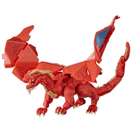 Hasbro Original Dragones y Mazmorras Honor Entre Ladrones Dicelings Dado Convertible Dragón Rojo