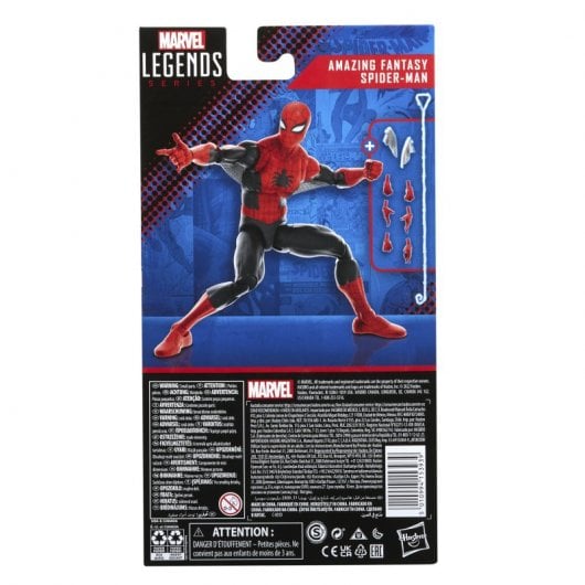 Hasbro Original Spider Man Legends Amazing Fantasy Spider Man