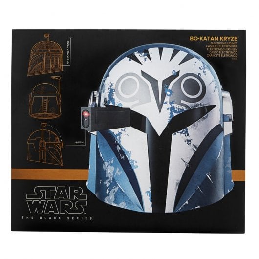 Casco elettronico premium originale Hasbro Star Wars The Black Series Bo-Katan Kryze