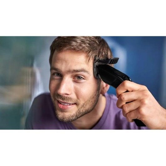 Tondeuse Philips Hairclipper Series 3000 HC3510/15 Met Snoer 13 Lengtes 2 Opzetkammen