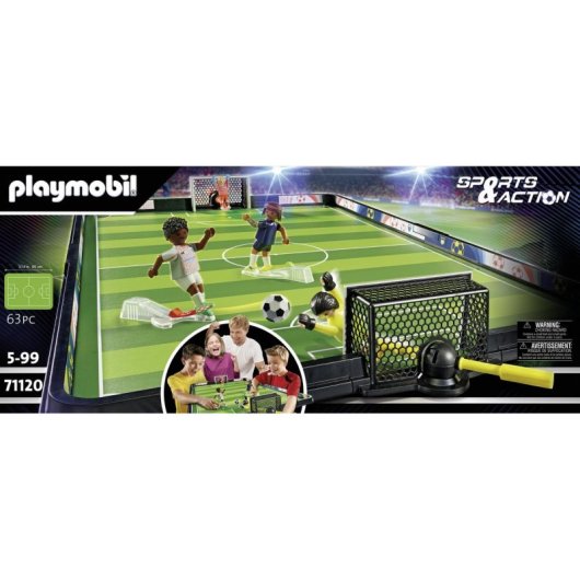 Playmobil Sports & Action 71120 Campo de Futebol 63 peças