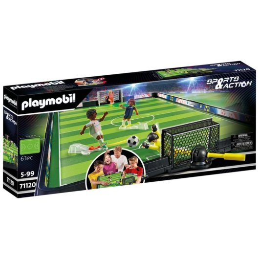 Playmobil Sports & Action 71120 Campo de Futebol 63 peças