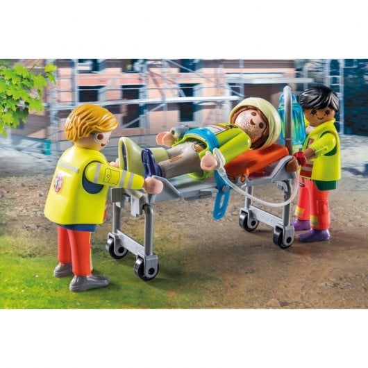 Playmobil City Life: Ambulacia con Luz y Sonido