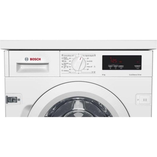 Máquina de Lavar Roupa Bosch WIW24307ES 8 Kg 1200rpm C Branco Doseador Automático