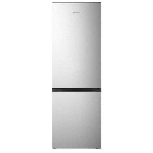 Hisense RB372N4ACE Kombi-Kühlschrank No Frost E Edelstahl