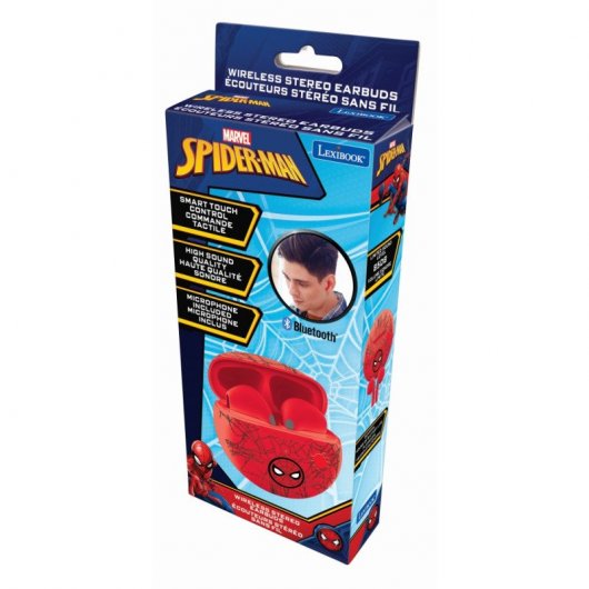 Lexibook Auriculares Infantis Bluetooth Spiderman